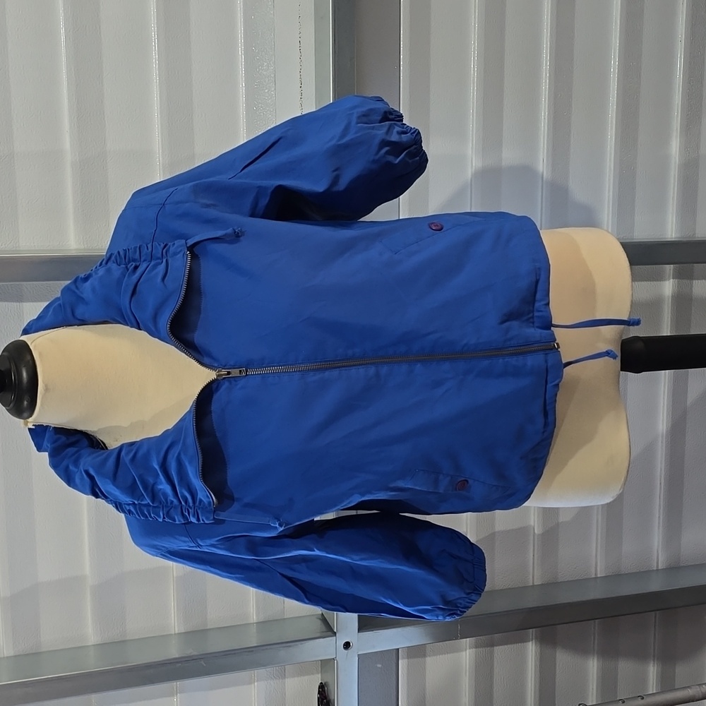 Nine West Blue Zip-Up Womens Jacket‎ Size Large